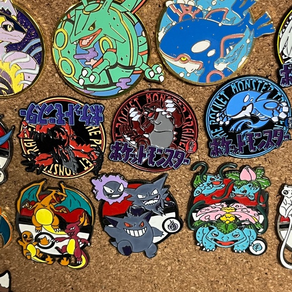 Pokemon Charmander Squirtle Pin Choice Pins Charizard Streetwear Hats Hat Brooch - Picture 7 of 11